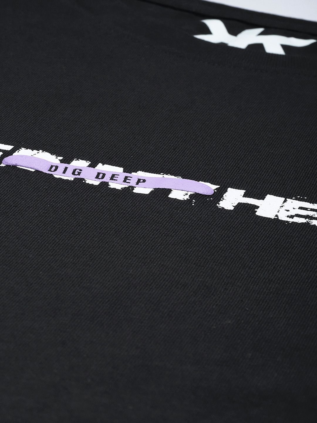 Kook N Keech Men Typography Printed Drop-Shoulder Sleeves Oversized Pure Cotton T-shirt - Image 4