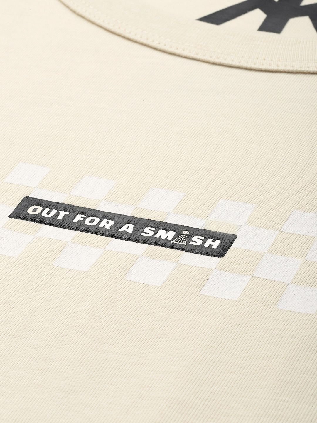 Mast & Harbour Women Geometric Printed Round Neck Cotton T-shirt - Image 3