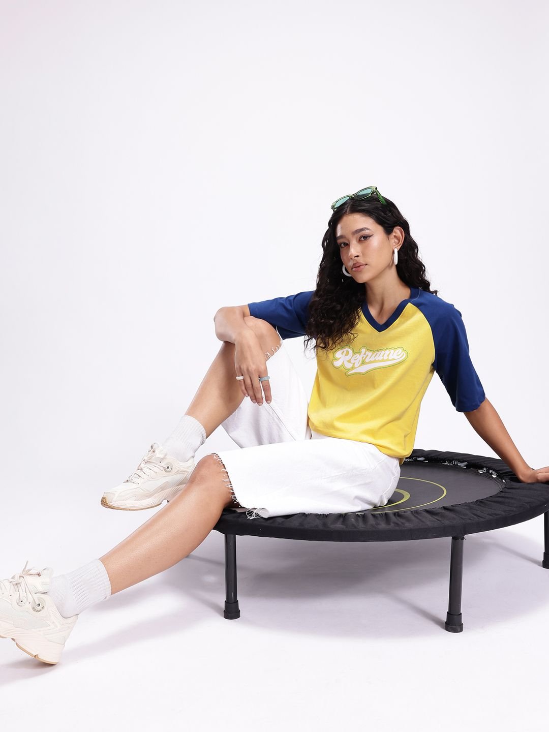 Kook N Keech Disney Colourblocked Typography Printed Pure Cotton Oversized T-shirt - Image 3