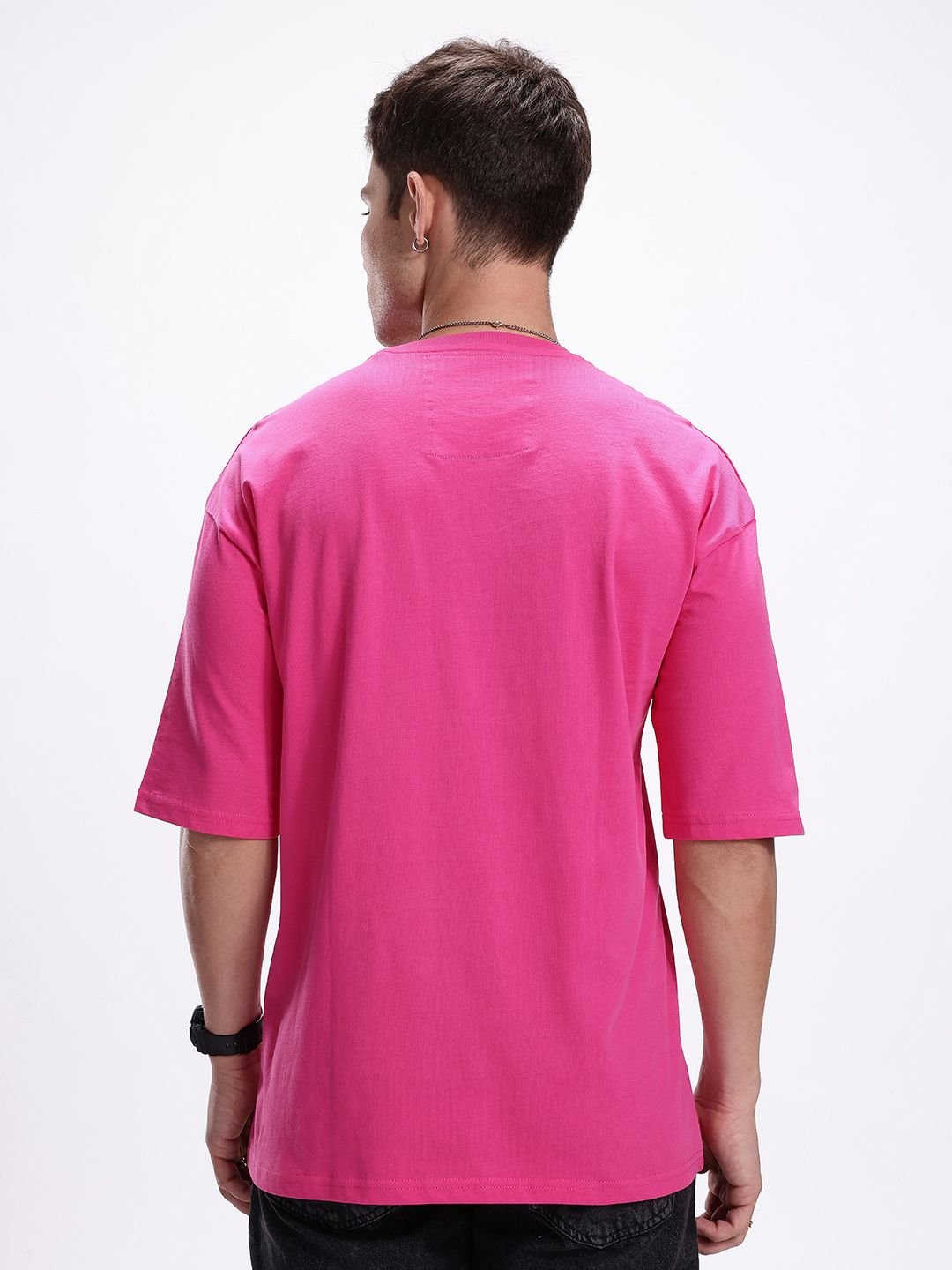 Kook N Keech Men Typography Printed Drop-Shoulder Sleeves Pure Cotton T-shirt - Image 3