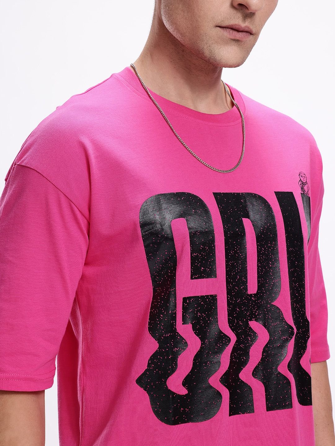 Kook N Keech Men Typography Printed Drop-Shoulder Sleeves Pure Cotton T-shirt - Image 4